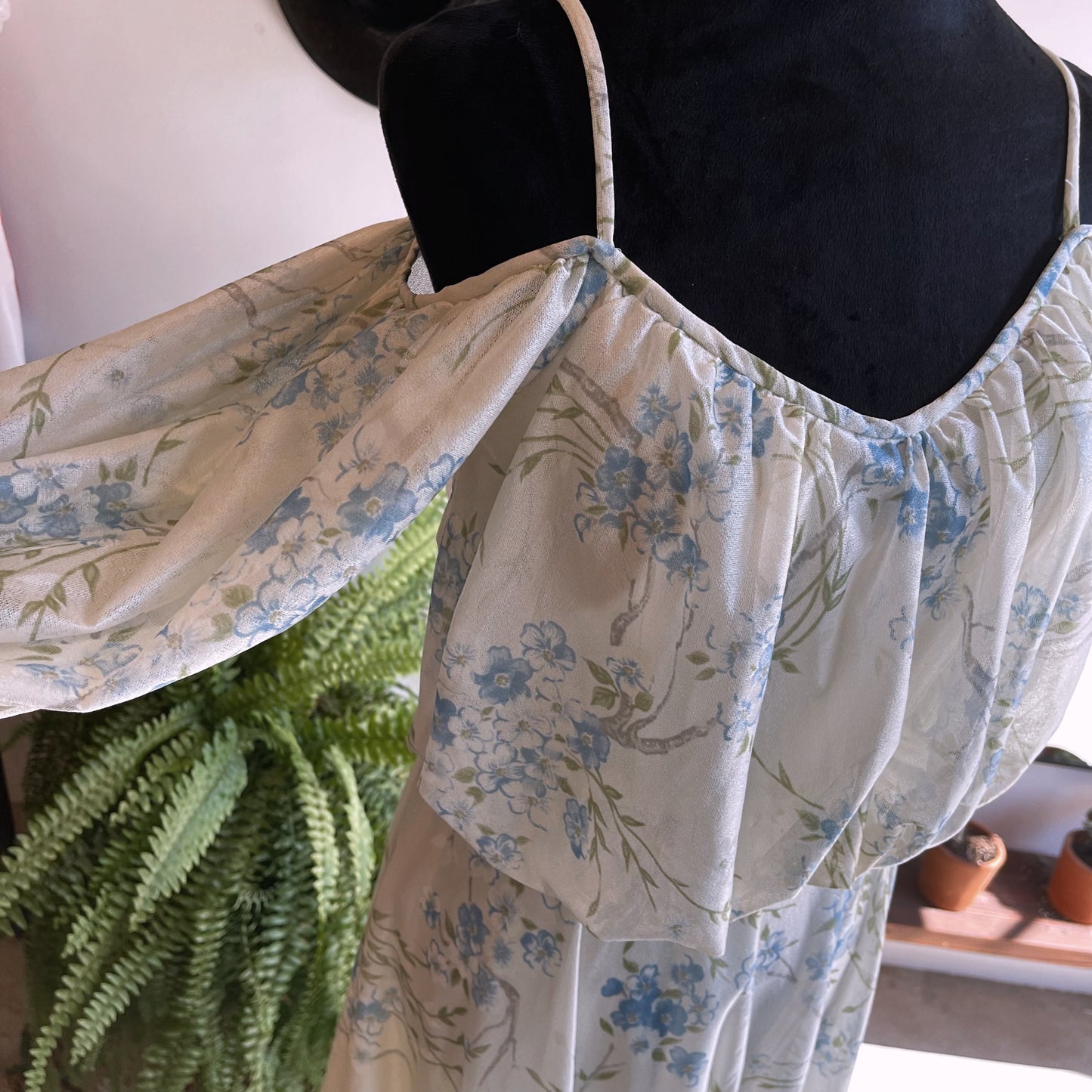 70’s Vintage Floral Dress