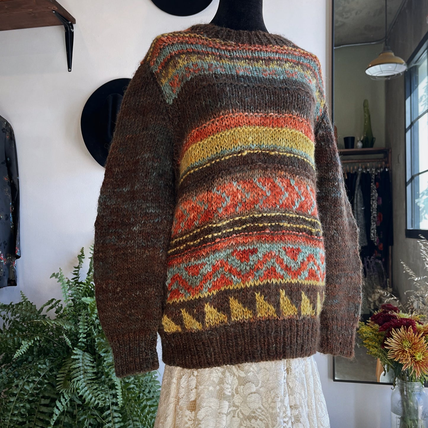 1980s Vintage Chunky Knit Sweater