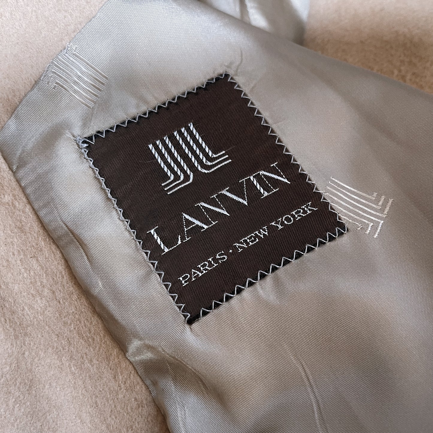 Vintage Lanvin Camel Hair Blazer - SHOP EZRA