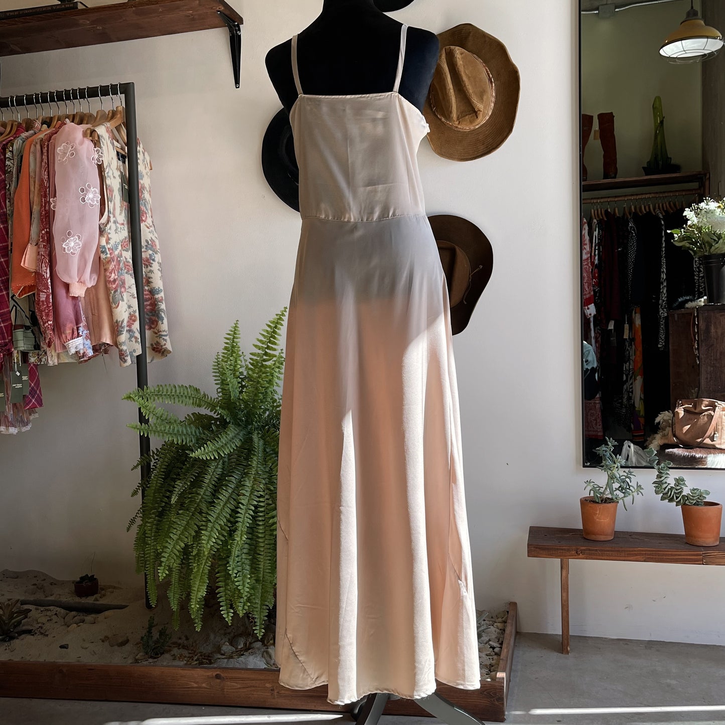 Vintage Silk Slip Dress