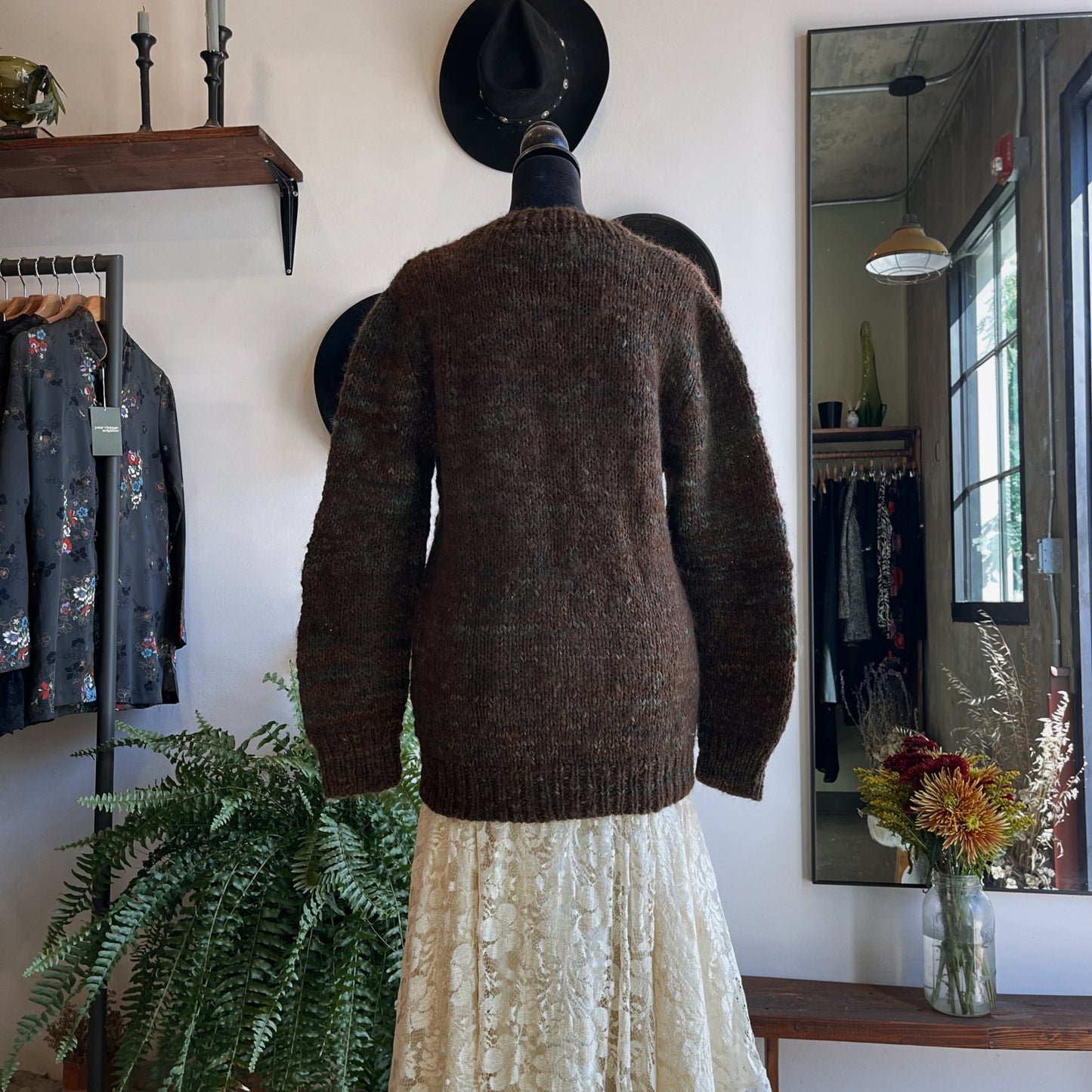 1980s Vintage Chunky Knit Sweater