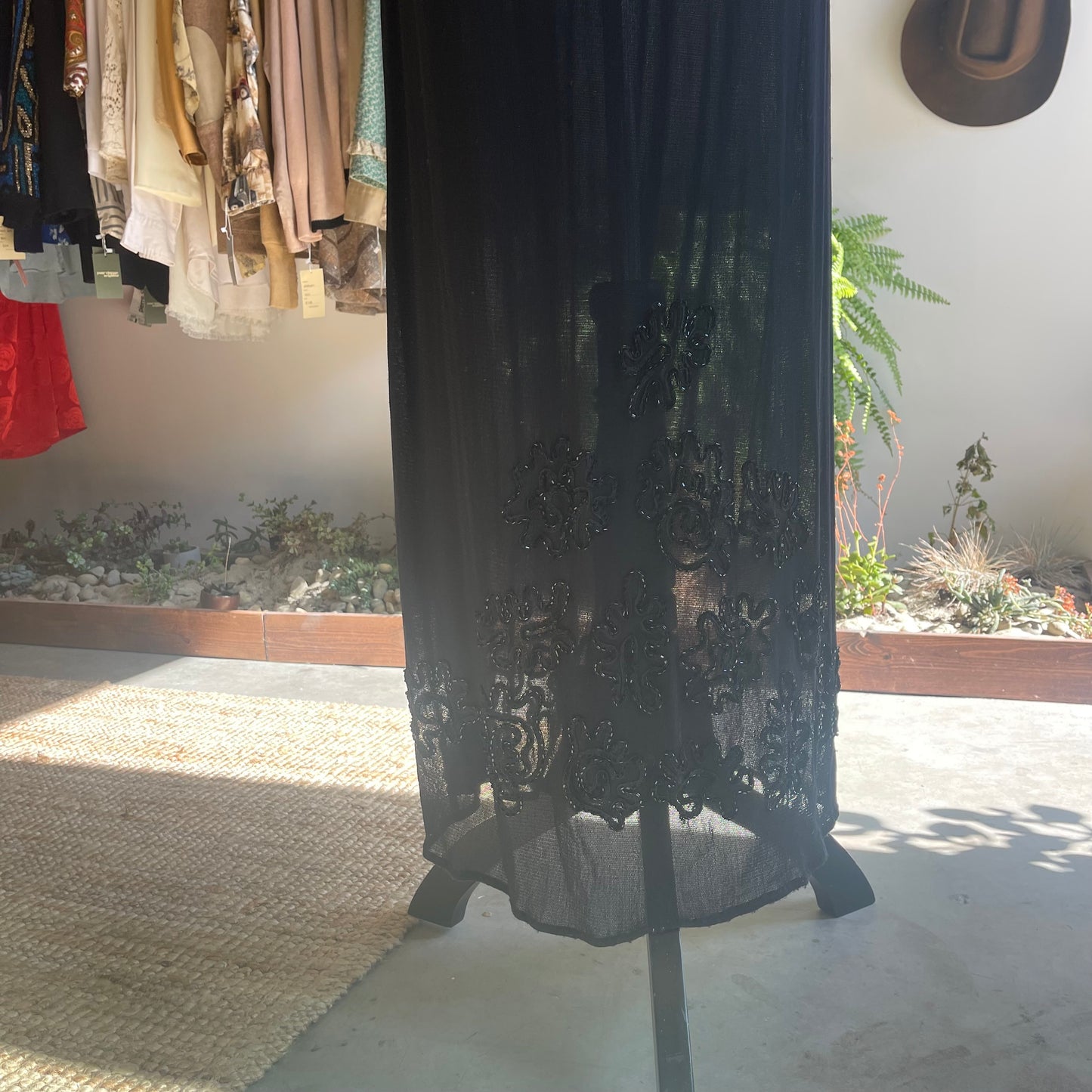 Vintage 90’s Mesh Beaded Vivienne Tam Dress
