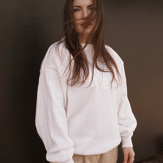 Vintage Hugo Boss Embroidered Knit 90’s - SHOP EZRA