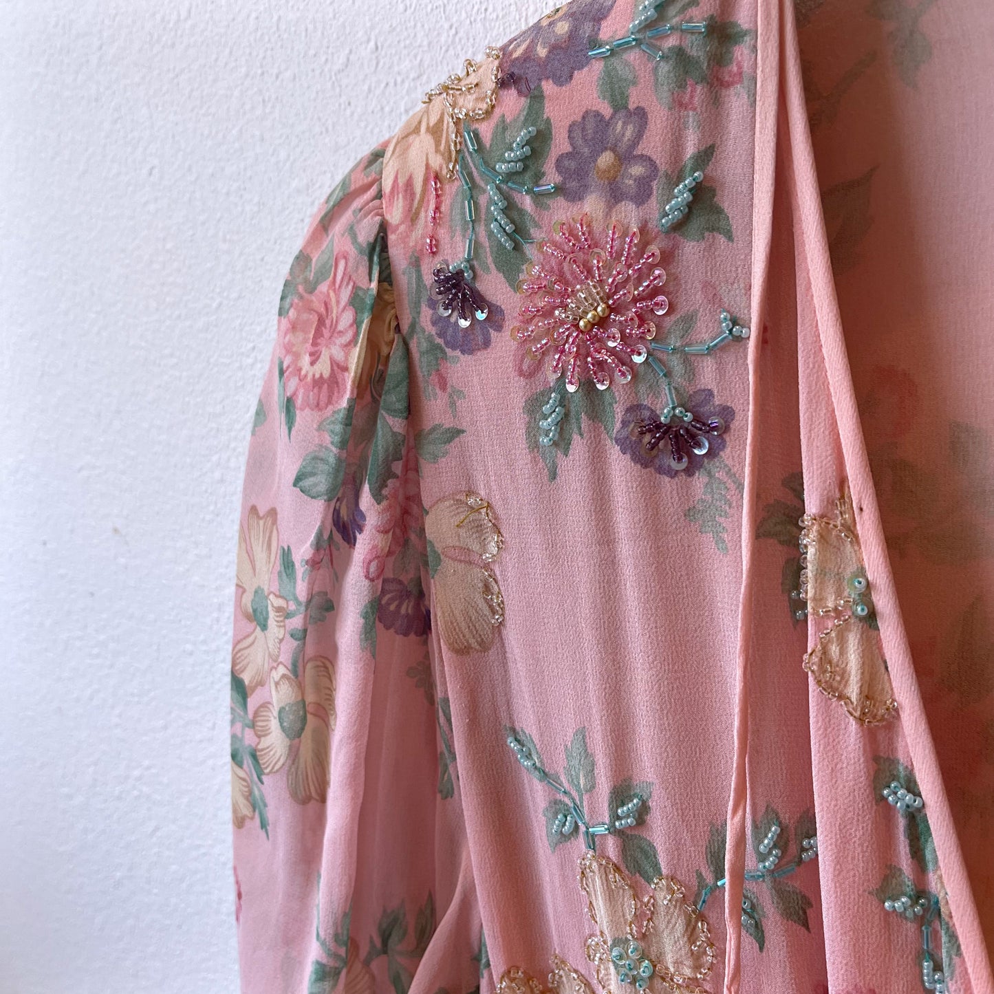 Vintage Diane Freis Silk Dress - Your Vintage Neighbor