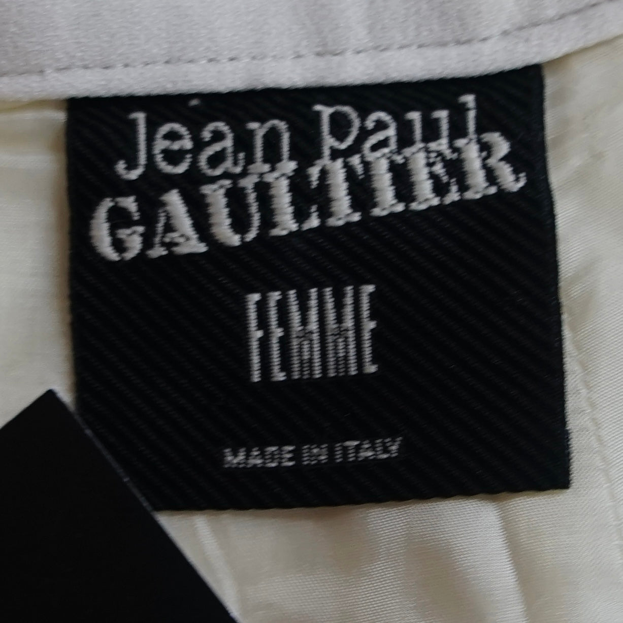 Vintage Jean Paul Gaultier Femme Trouser in Cream Y2K - SHOP EZRA