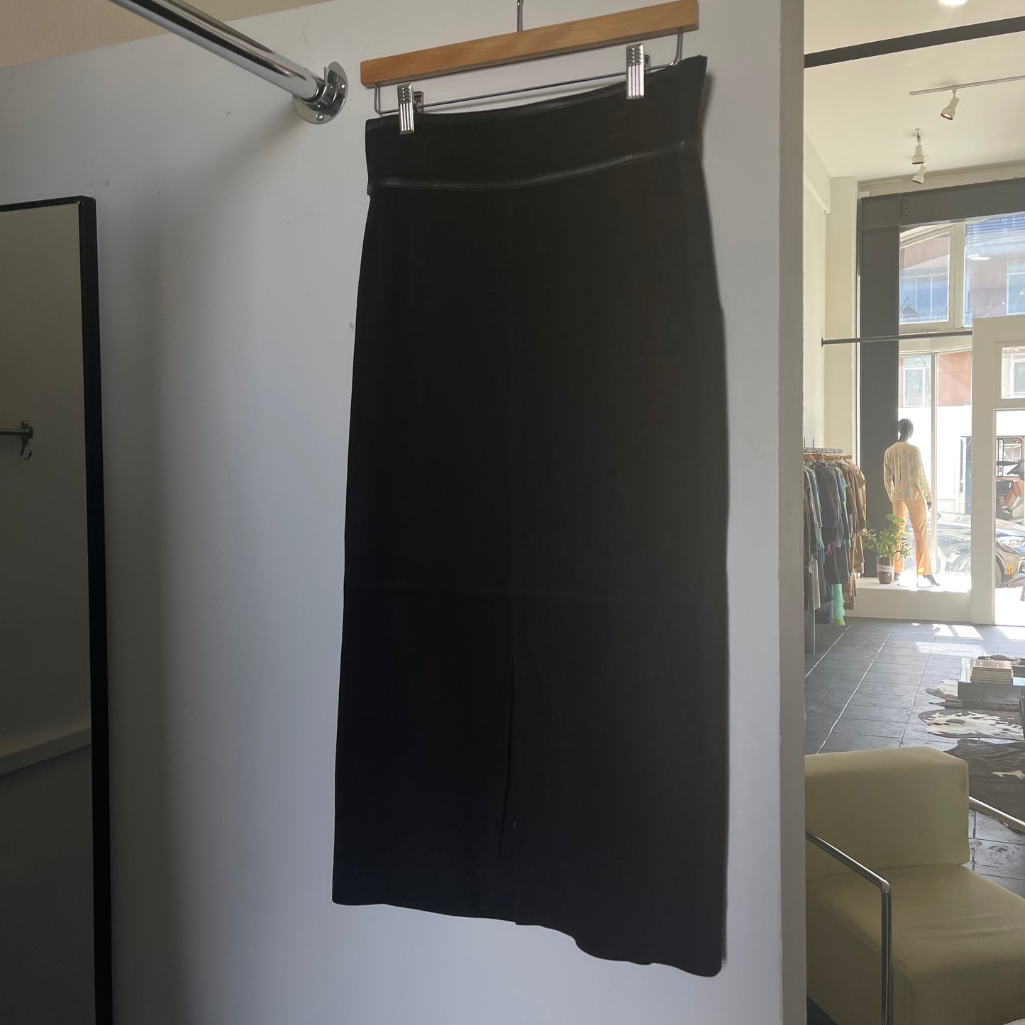 Vintage Gucci Suede Pencil Skirt - Your Vintage Neighbor