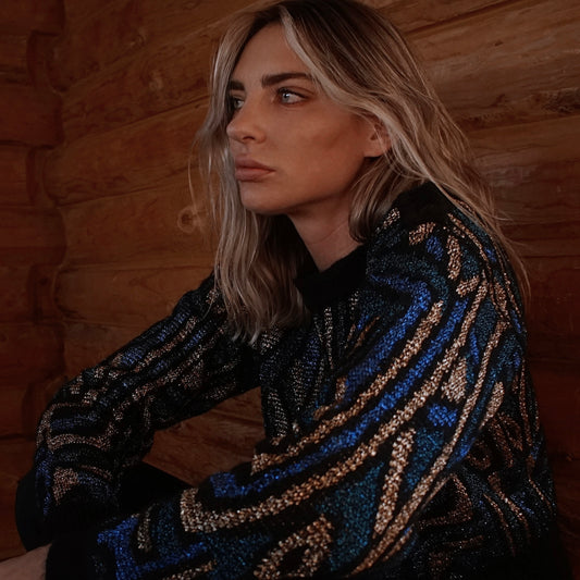 Vintage Christian Dior Wool Knit Sweater 80’s - SHOP EZRA