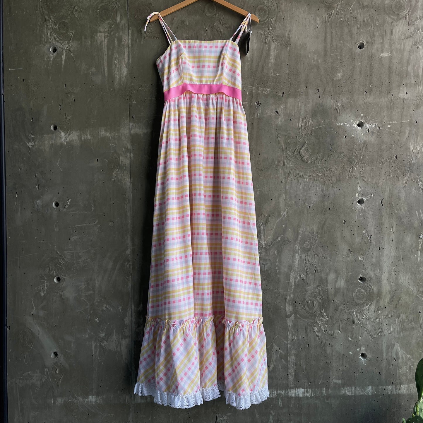 Vintage Union Made Prairie Cottagecore Gingham Dress - SHOP EZRA