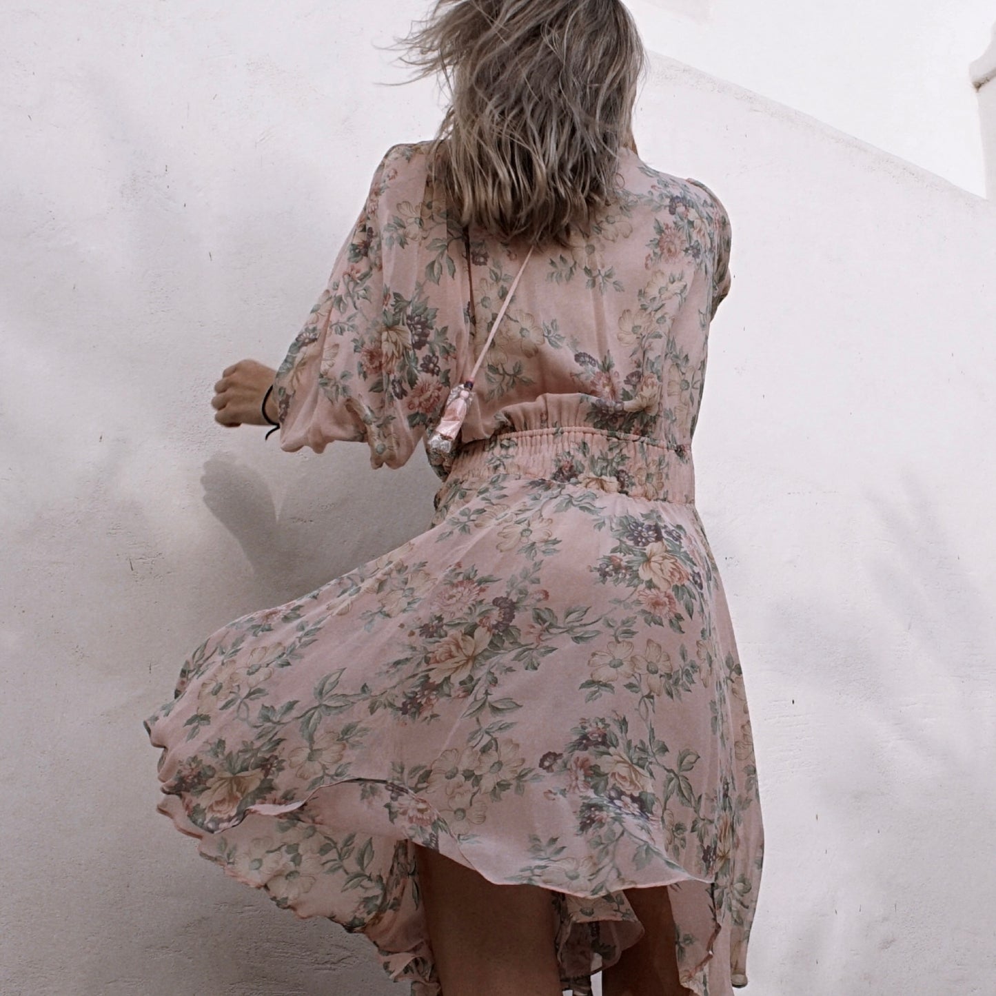 Vintage Diane Freis Silk Dress - Your Vintage Neighbor