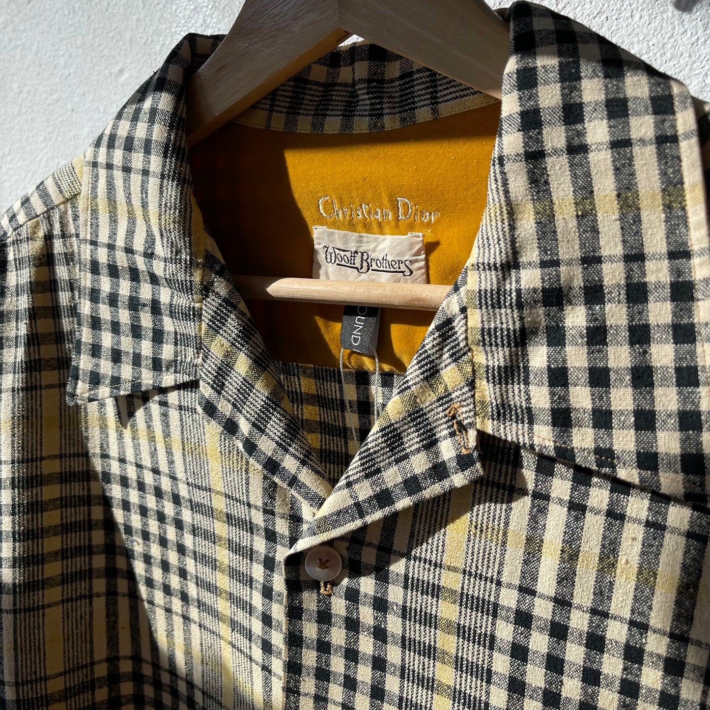 Vintage Christian Dior Woolf Brothers 60’s Button-Up - SHOP EZRA