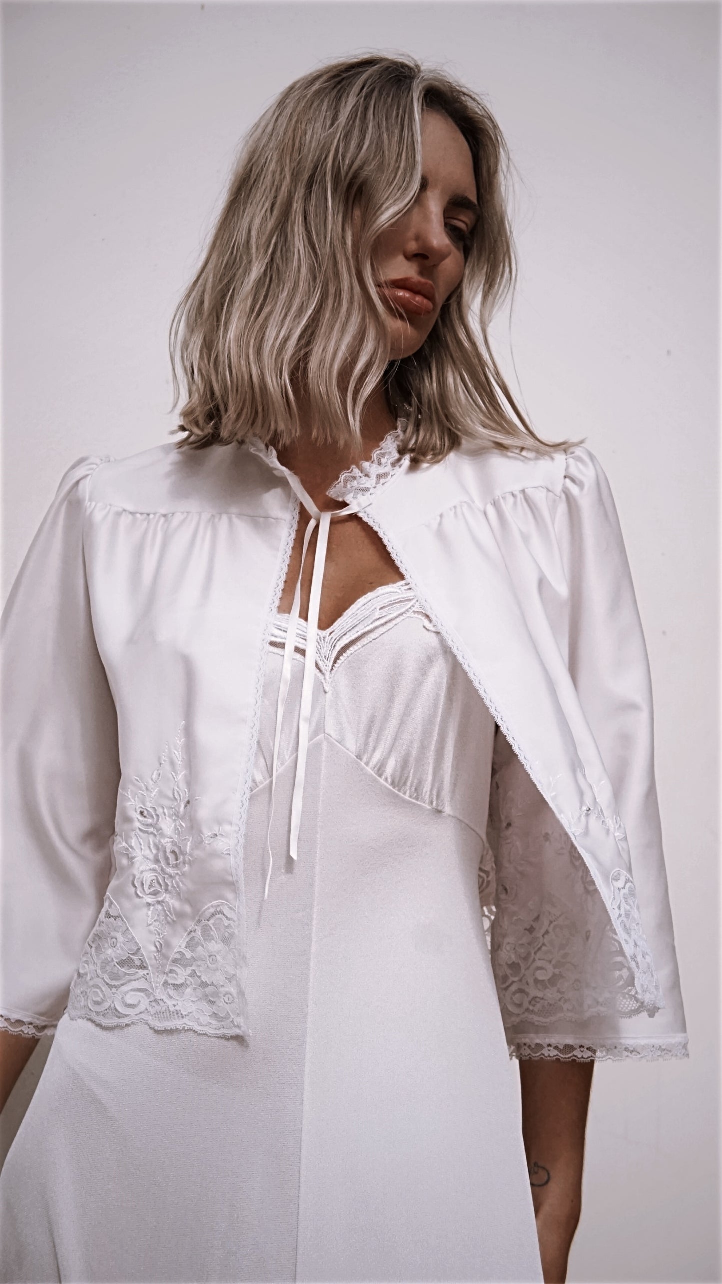 Vintage 70’s Miss Dior Lace Top - SHOP EZRA