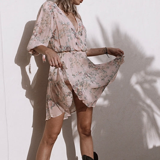 Vintage Diane Freis Silk Dress - Your Vintage Neighbor