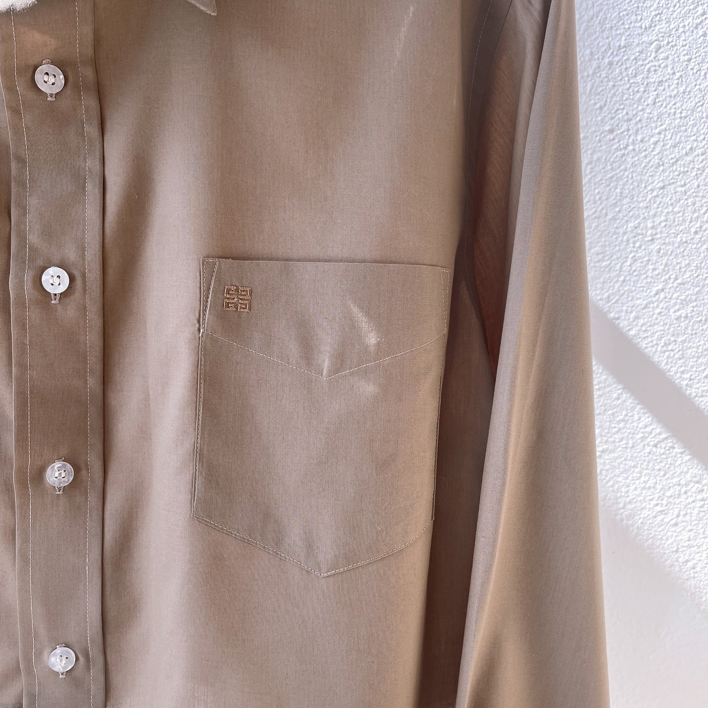 Vintage Givenchy Cropped Button-Up - SHOP EZRA