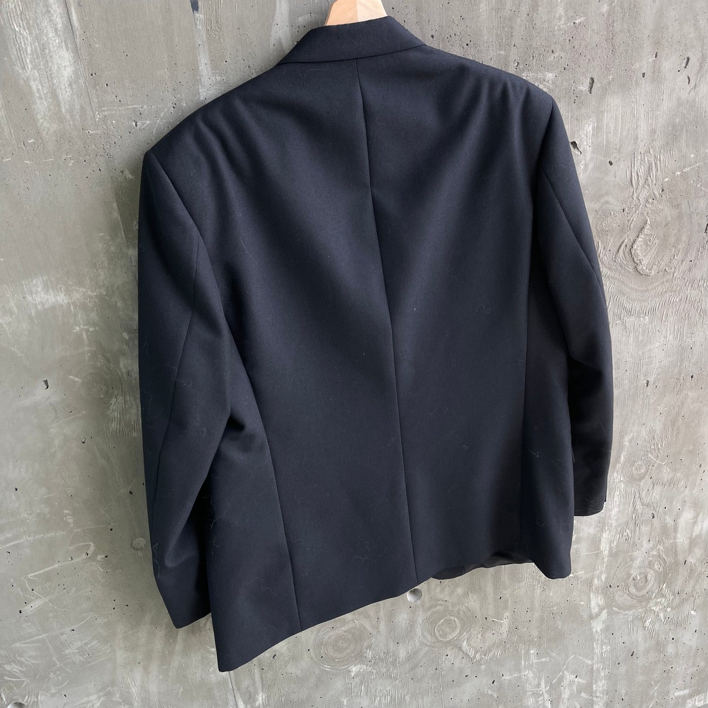 Vintage 90’s Emanuel Ungaro Wool Blazer in Black - SHOP EZRA