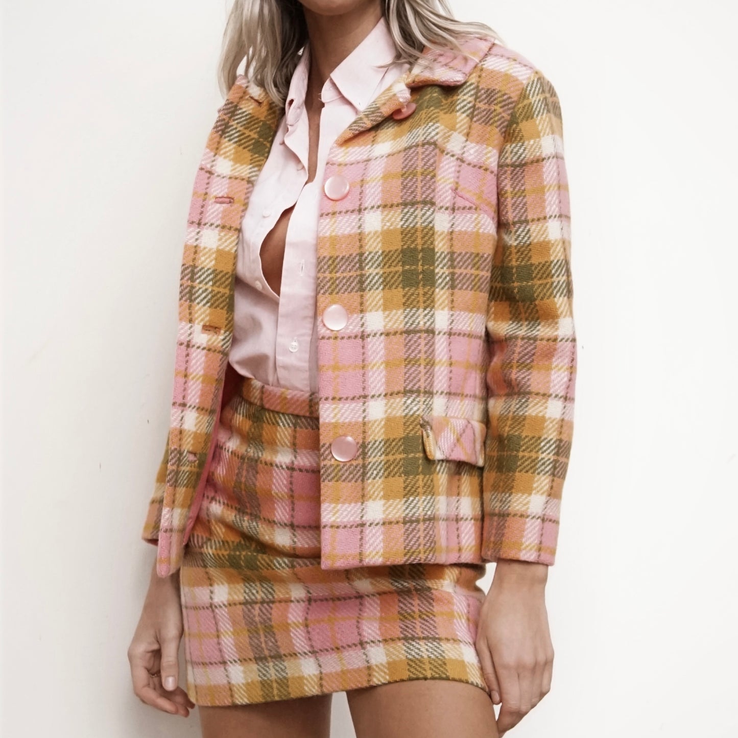 Vintage 70’s Wool Skirt Set - SHOP EZRA