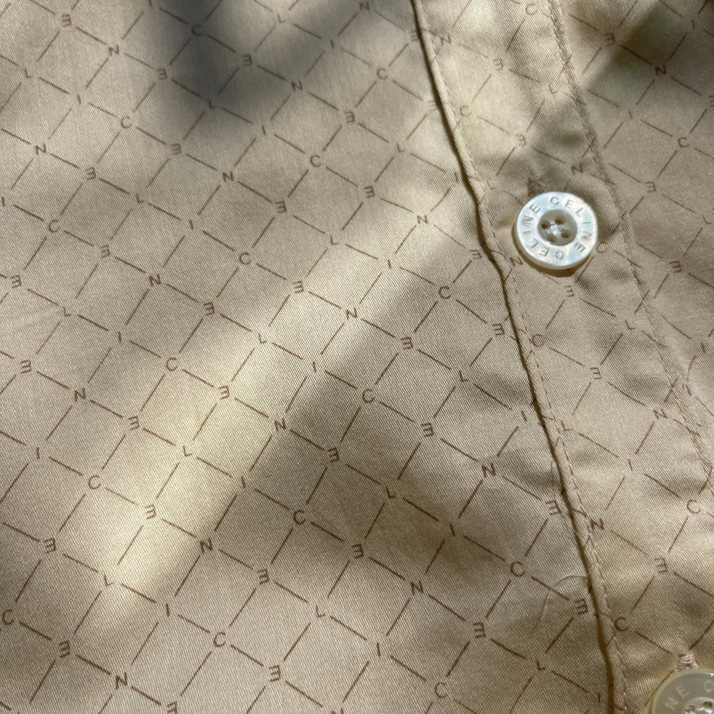 Vintage Celine Button-Up Top - SHOP EZRA