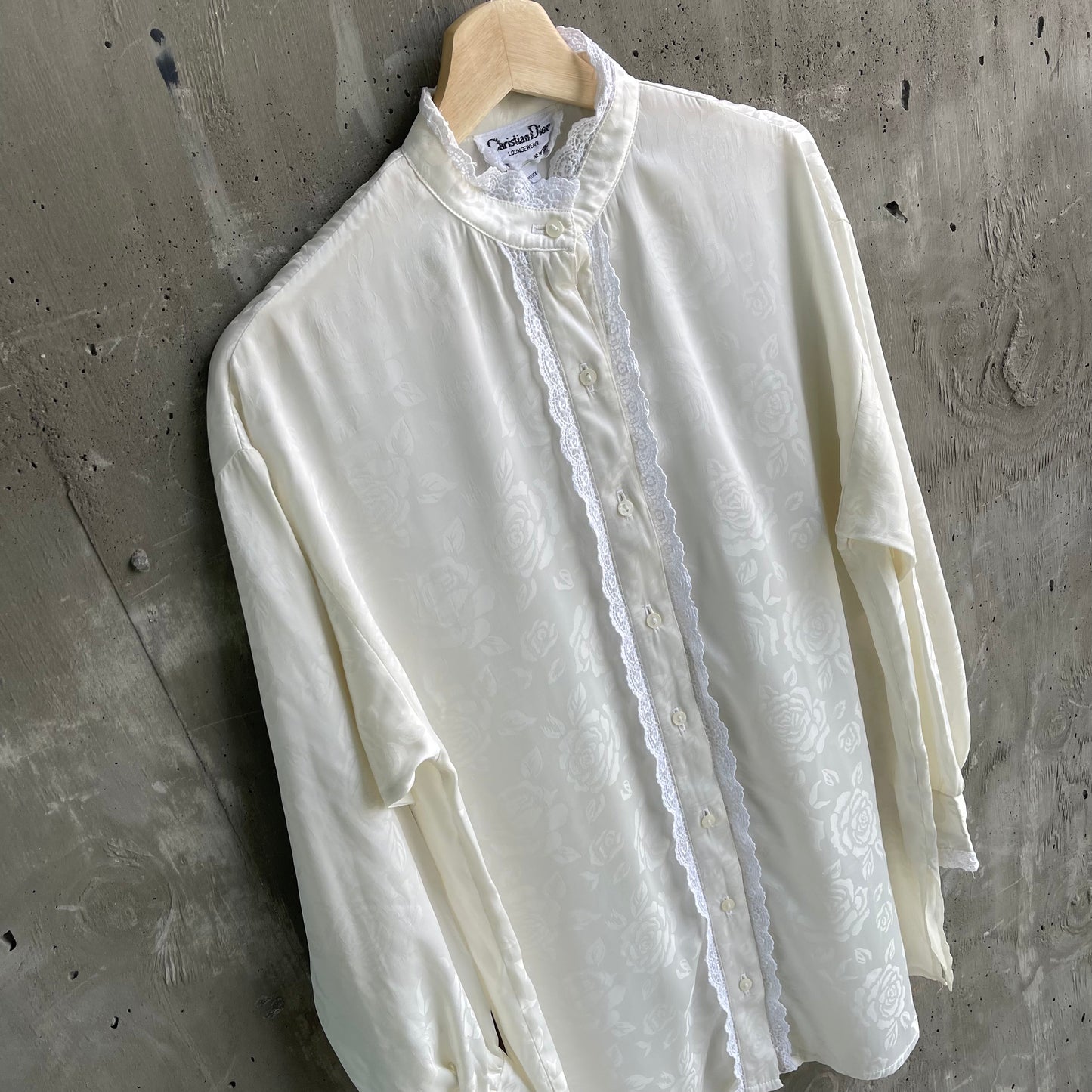 Vintage 80’s Christian Dior Mini Dress in Ivory - SHOP EZRA