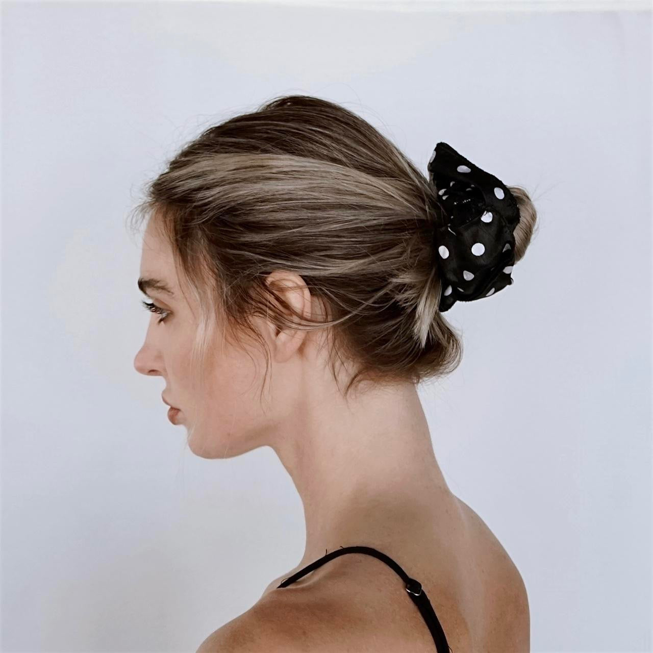 Vintage Polka Dot Hair Piece - SHOP EZRA