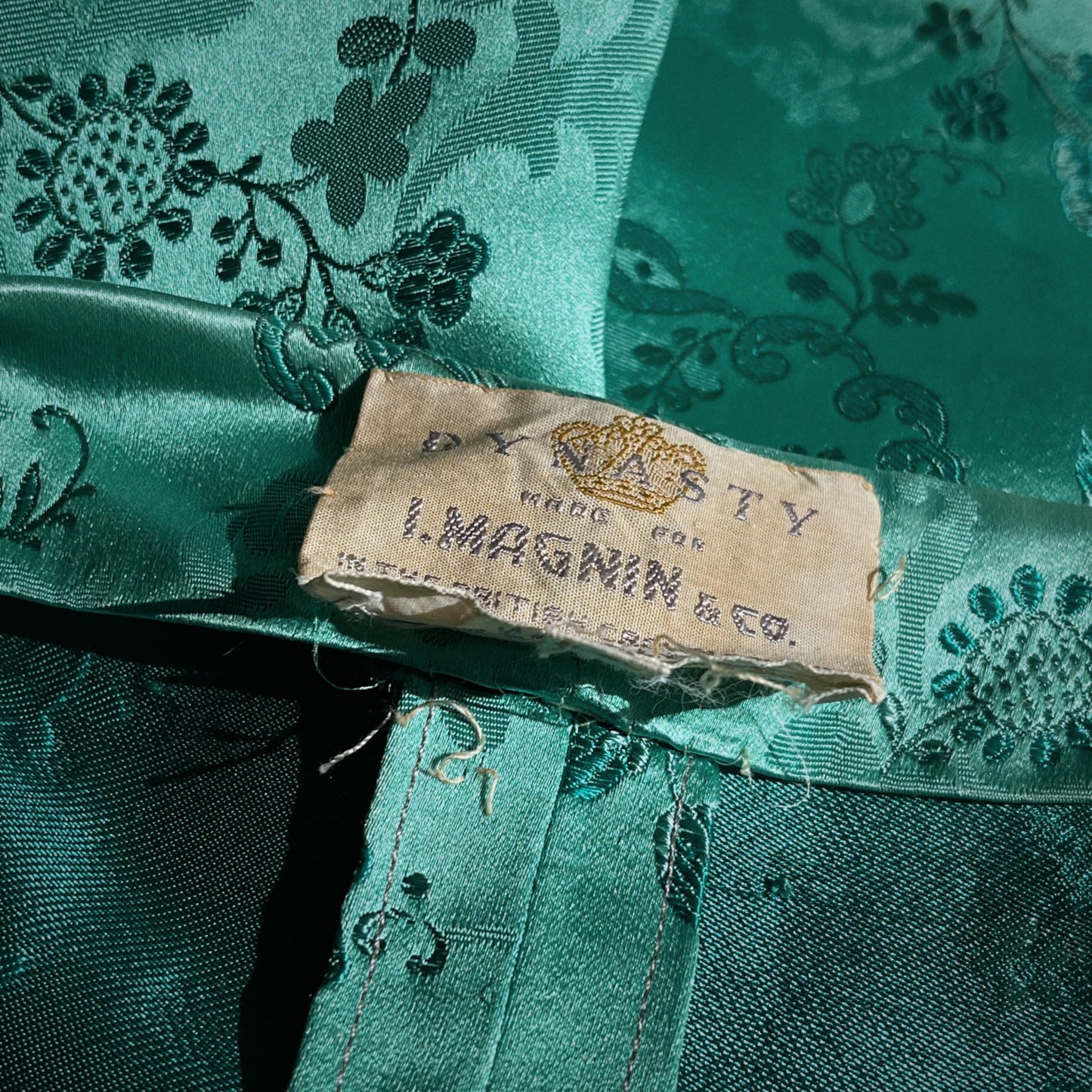 1960s Vintage I. Magnin Dynasty Dress