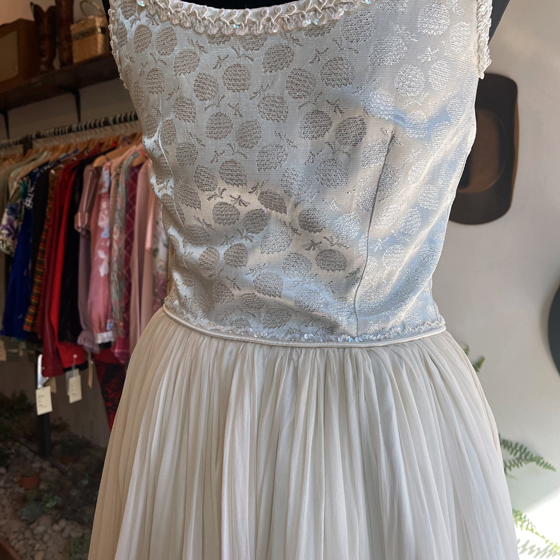 Vintage 50’s Silk Chiffon Dress - Your Vintage Neighbor