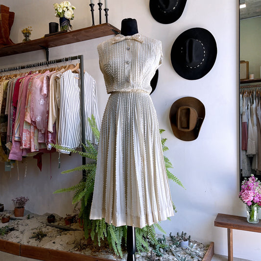 60’s Vintage Carroll’s Pleated Dress