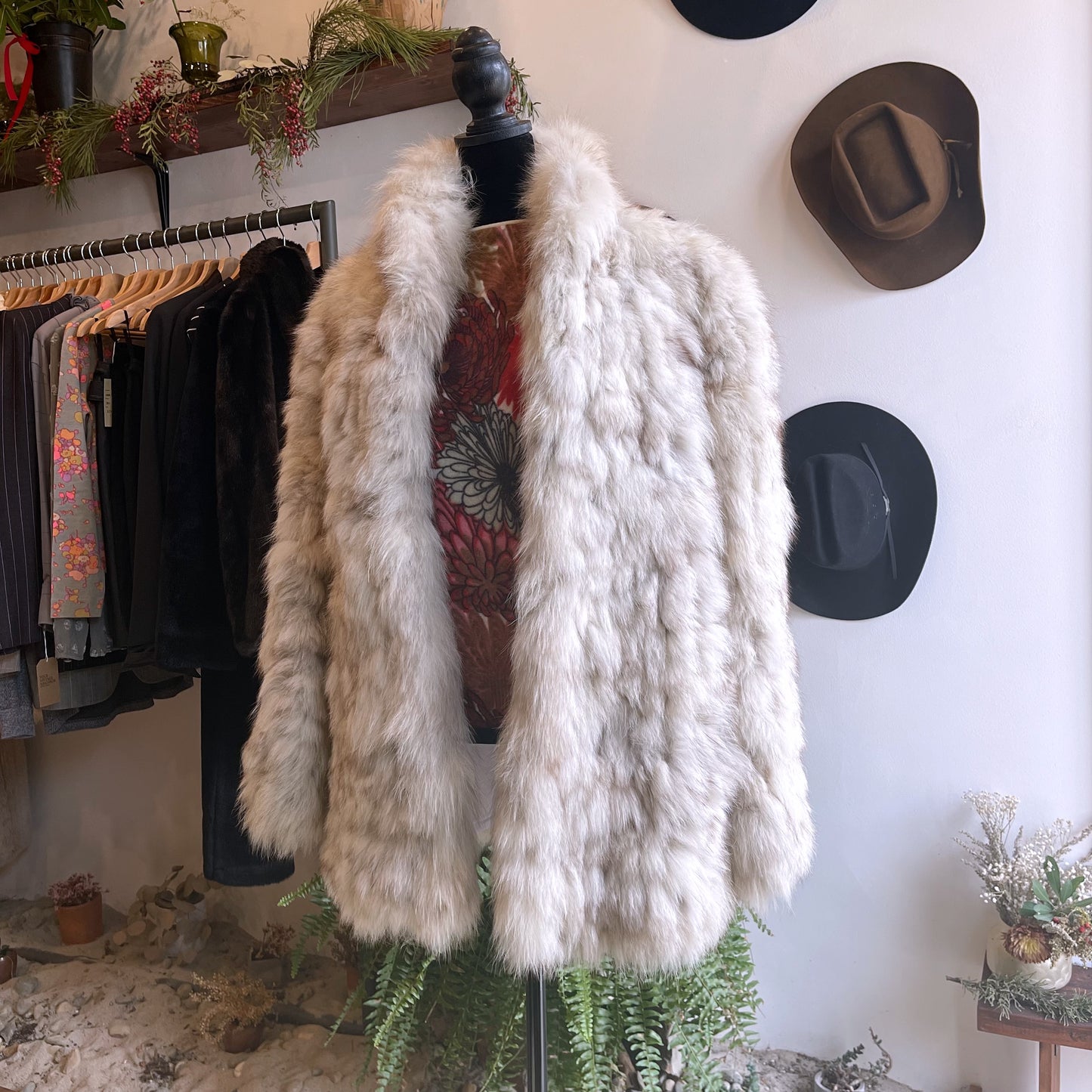 Vintage Rabbit Fur Jacket