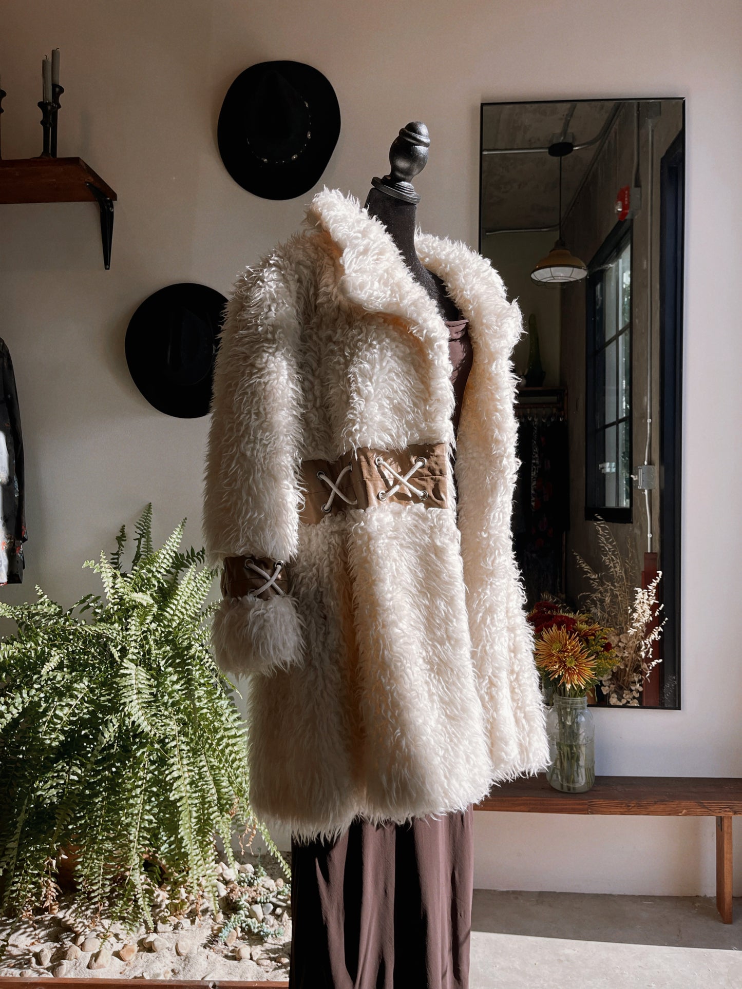 Union Made Vintage Faux Fur Coat