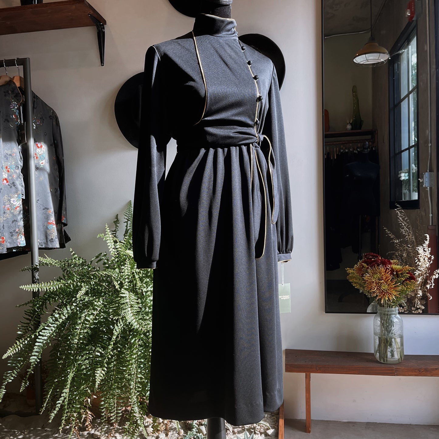 1970s Vintage Victor Costa Dress