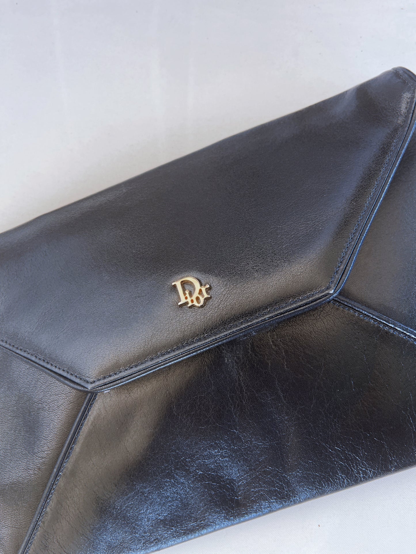 Vintage Christian Dior Envelope Clutch