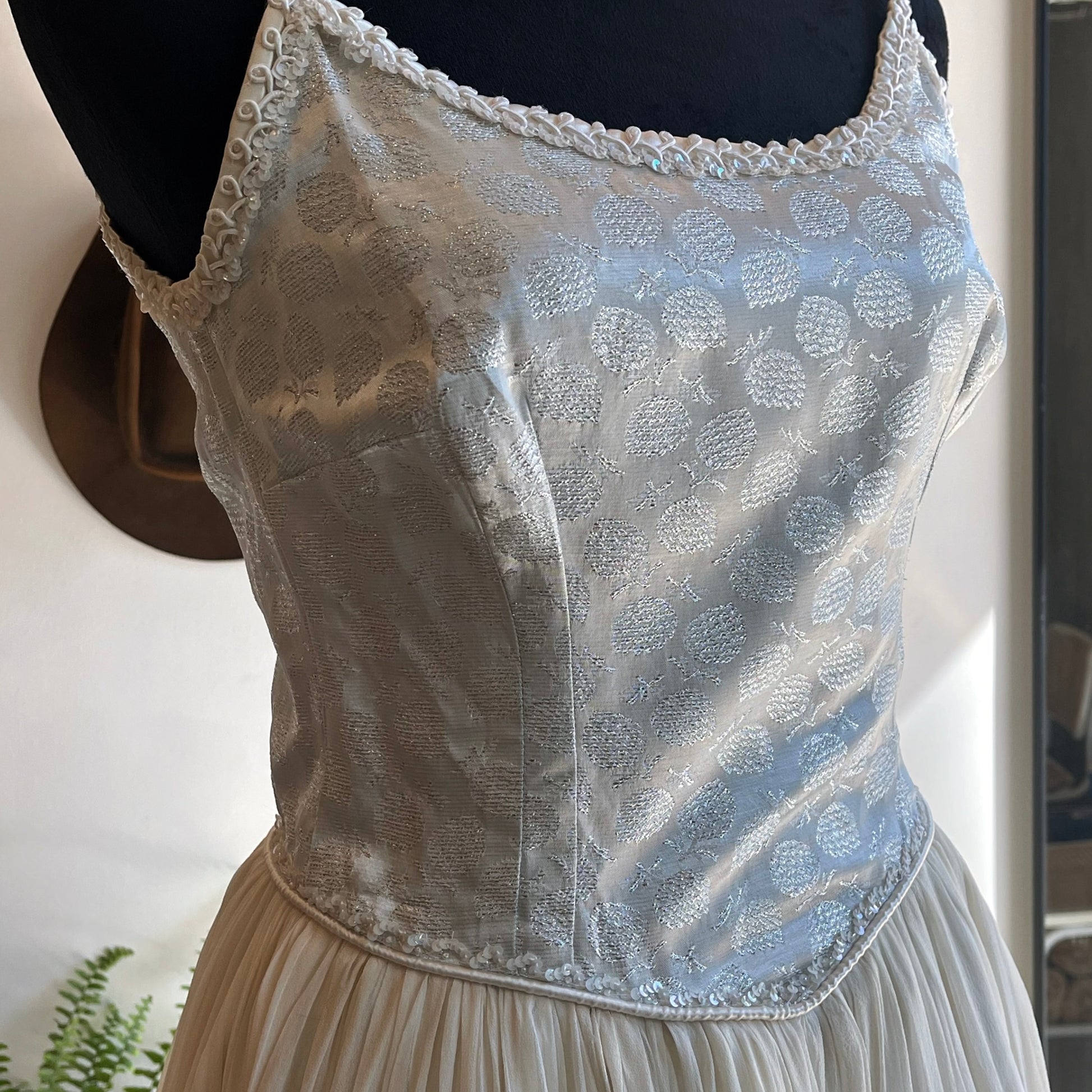 Vintage 50’s Silk Chiffon Dress - Your Vintage Neighbor