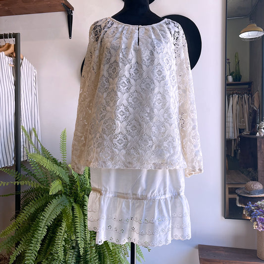 70’s Vintage Liberty House Hawaii Crochet Top