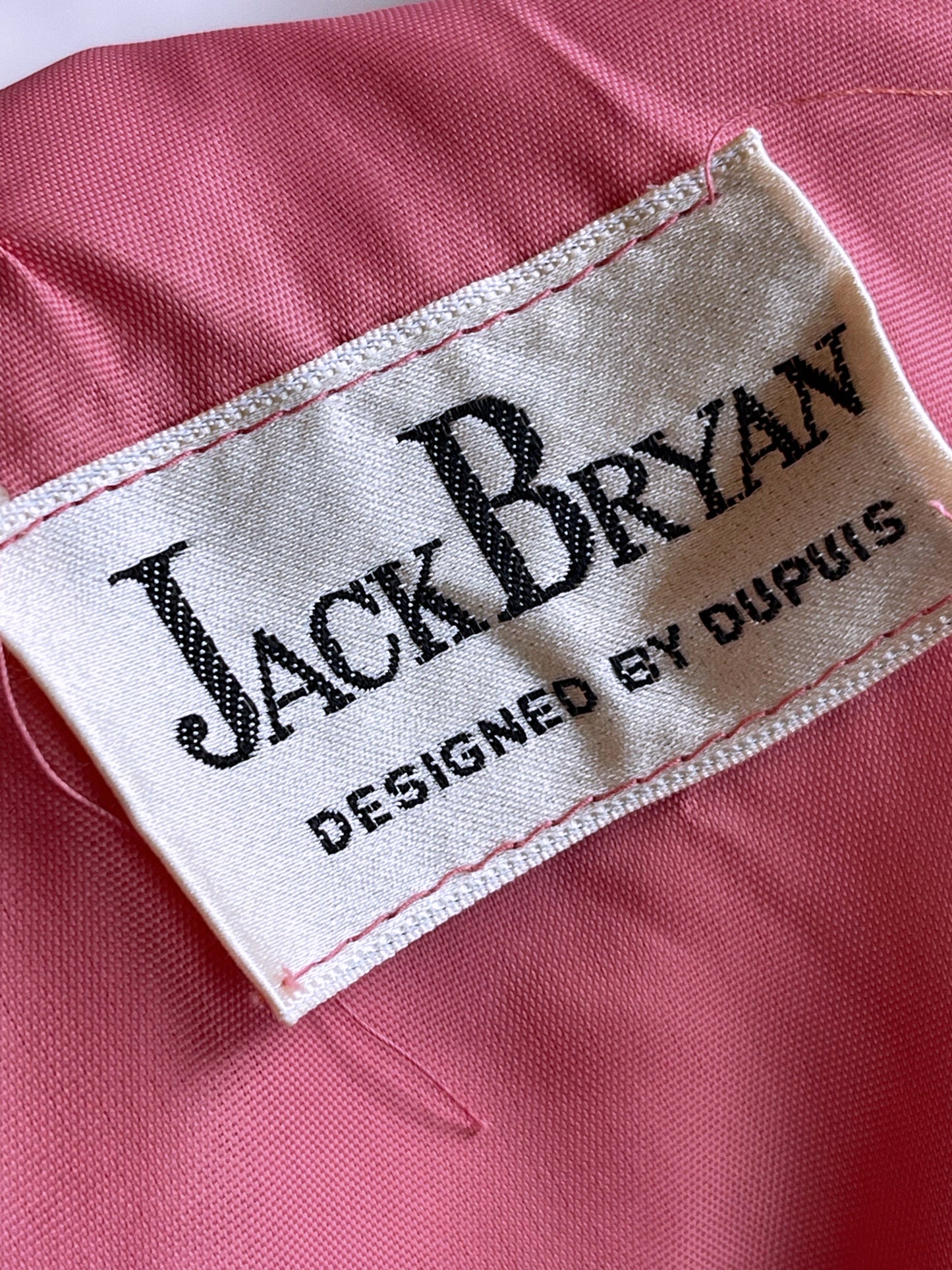 1960s Vintage Jack Bryan Beaded Chiffon Gown