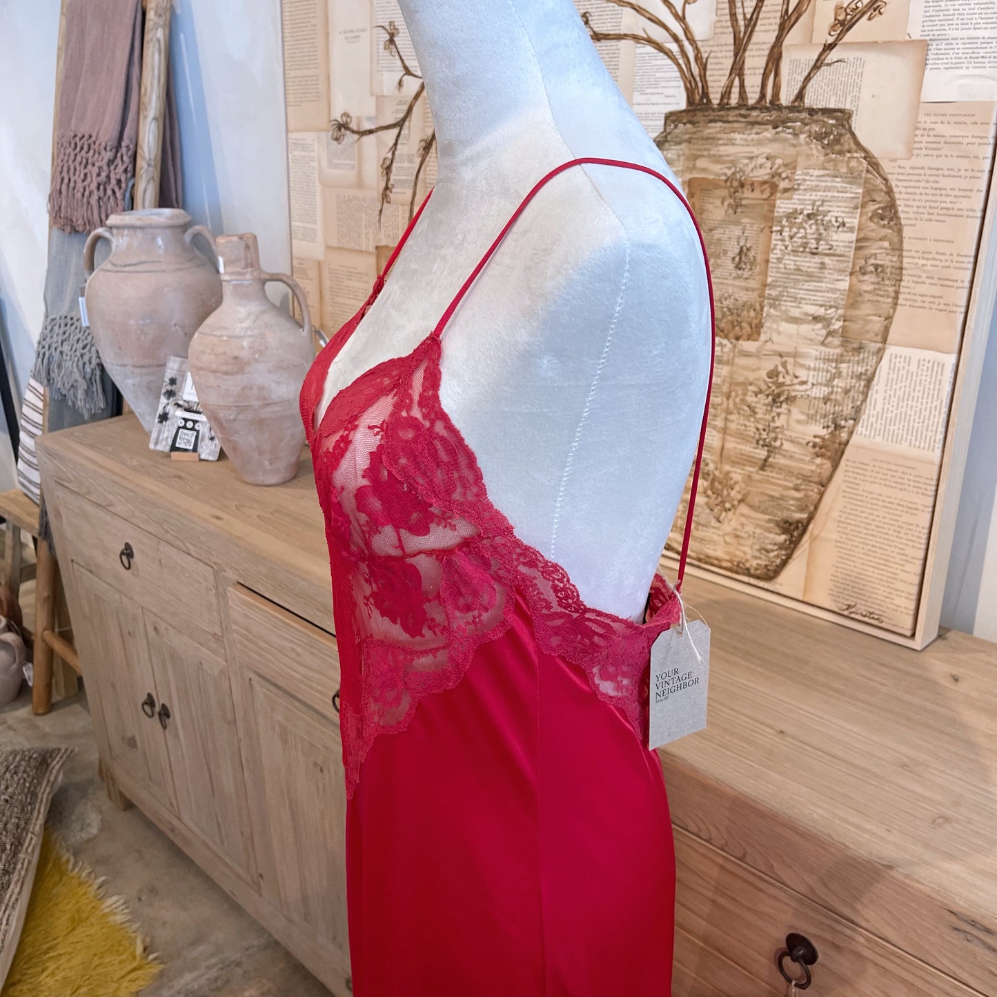 Vintage Bob Mackie Lace Slip Dress