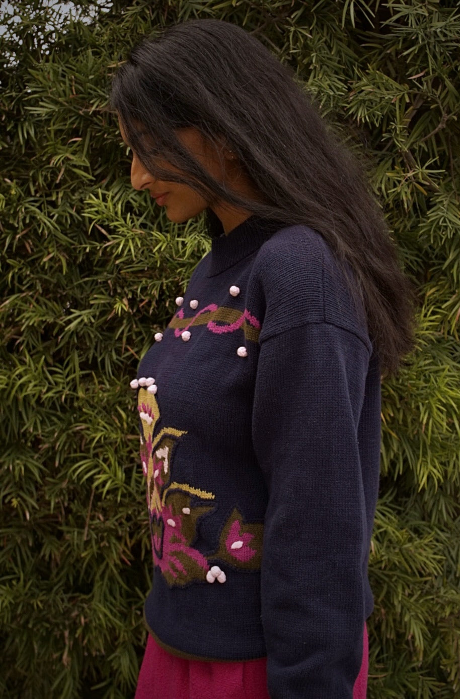 Vintage 80’s Izod Hand Knit Sweater - SHOP EZRA