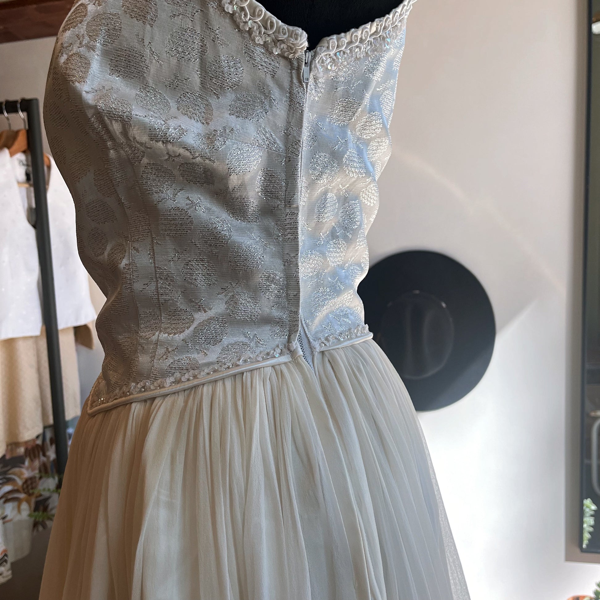 Vintage 50’s Silk Chiffon Dress - Your Vintage Neighbor