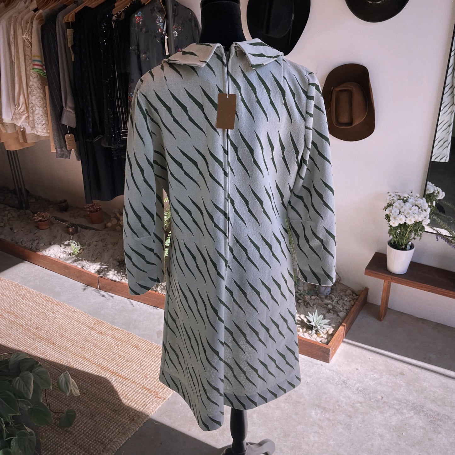 1960s Vintage Jerrie Lurie Knit Mod GoGo Dress