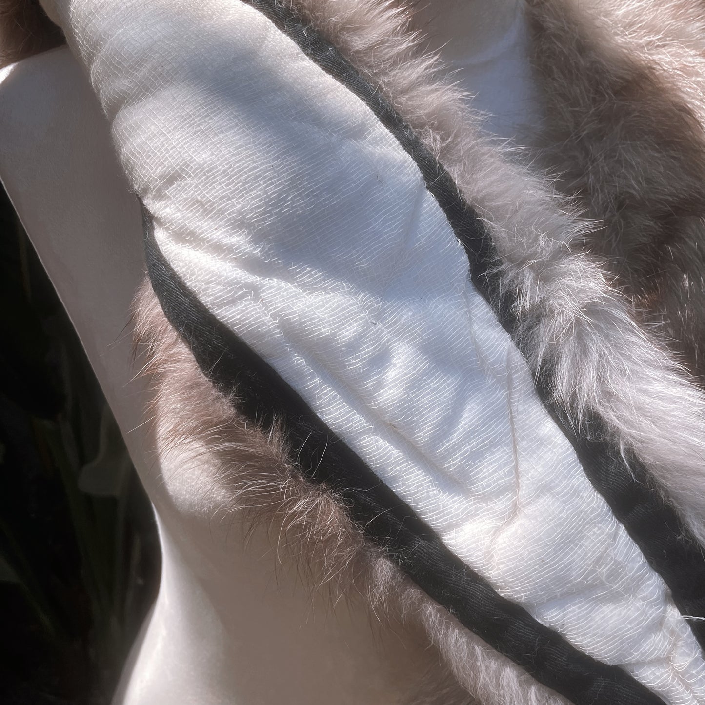 Vintage Fox Fur Stole Collar