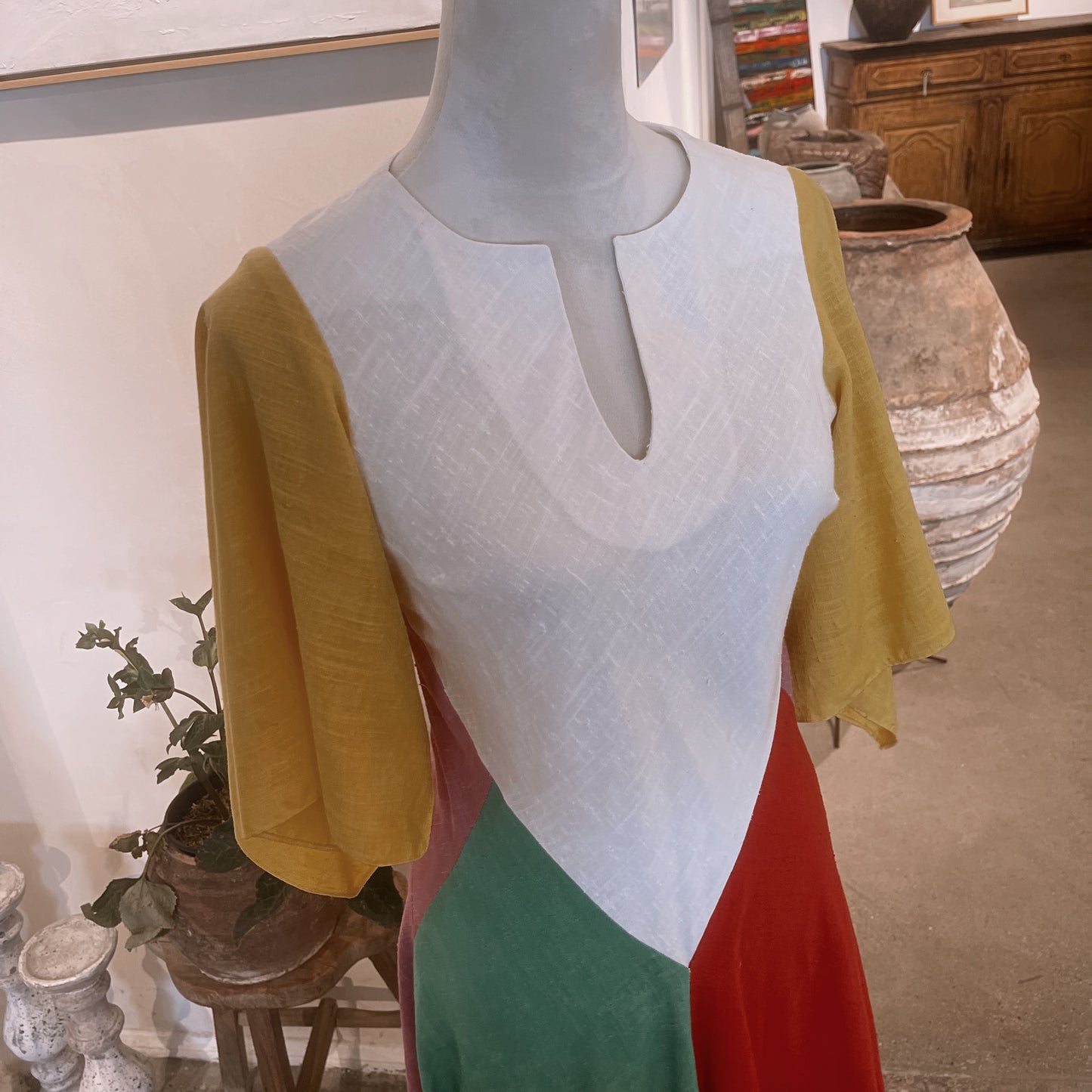 Vintage Hippie Maxi Dress
