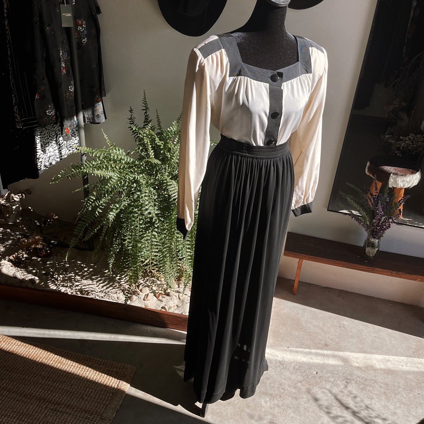 1980s Vintage Yves Saint Laurent Silk Blouse