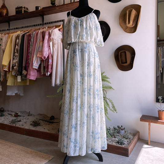 70’s Vintage Floral Dress