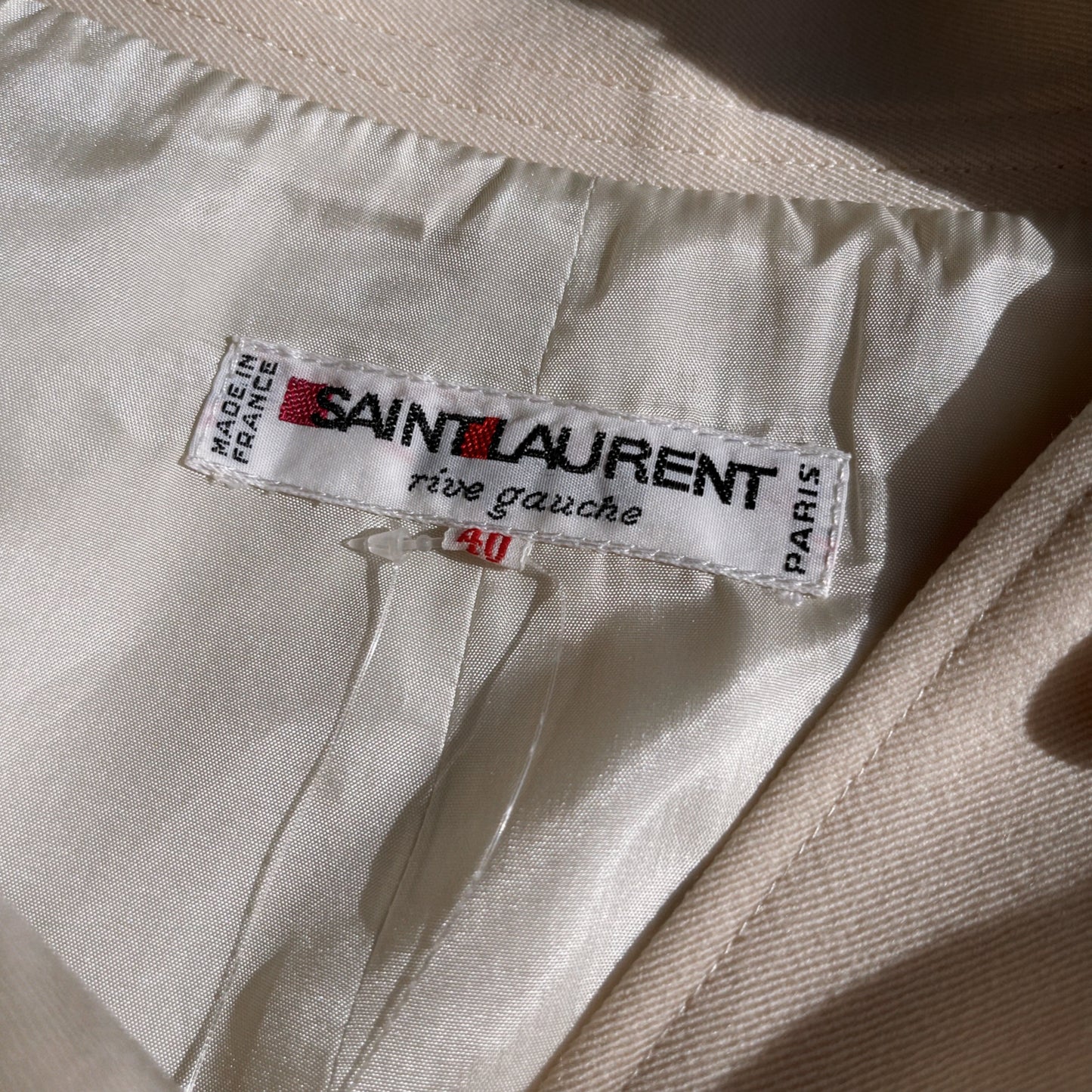 1970s Vintage Yves Saint Laurent Wool Skirt