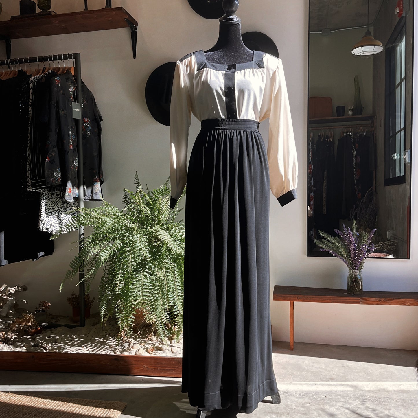 1980s Vintage Yves Saint Laurent Silk Blouse