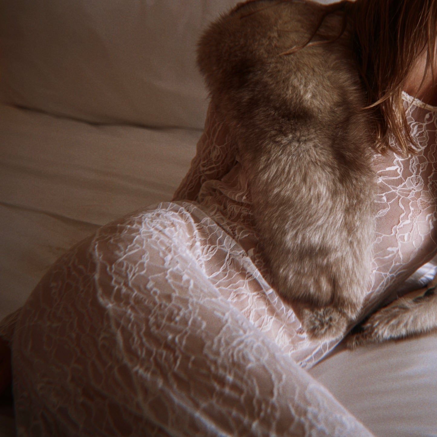 Vintage Fox Fur Stole Collar