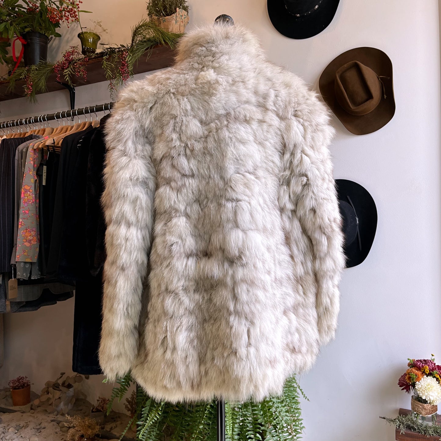 Vintage Rabbit Fur Jacket