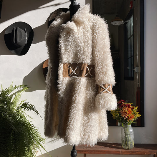 Union Made Vintage Faux Fur Coat