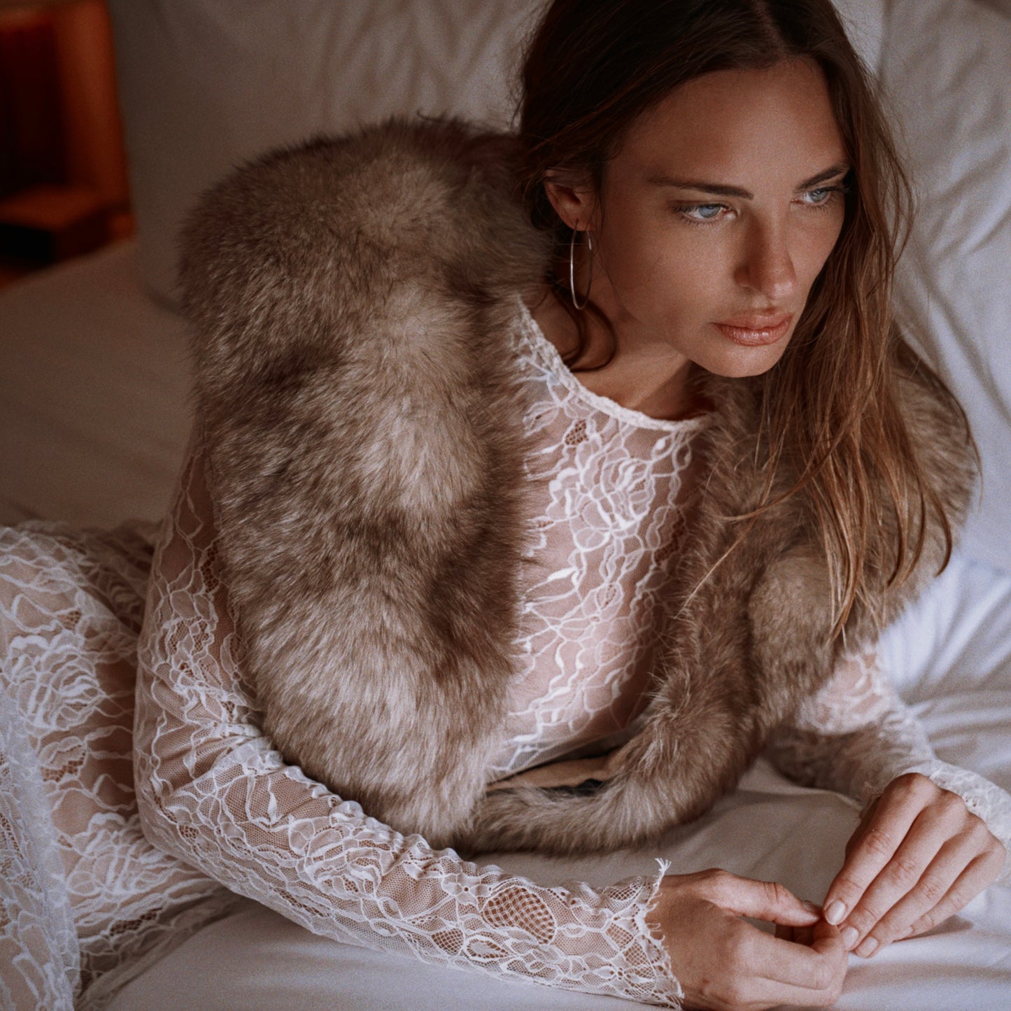 Vintage Fox Fur Stole Collar
