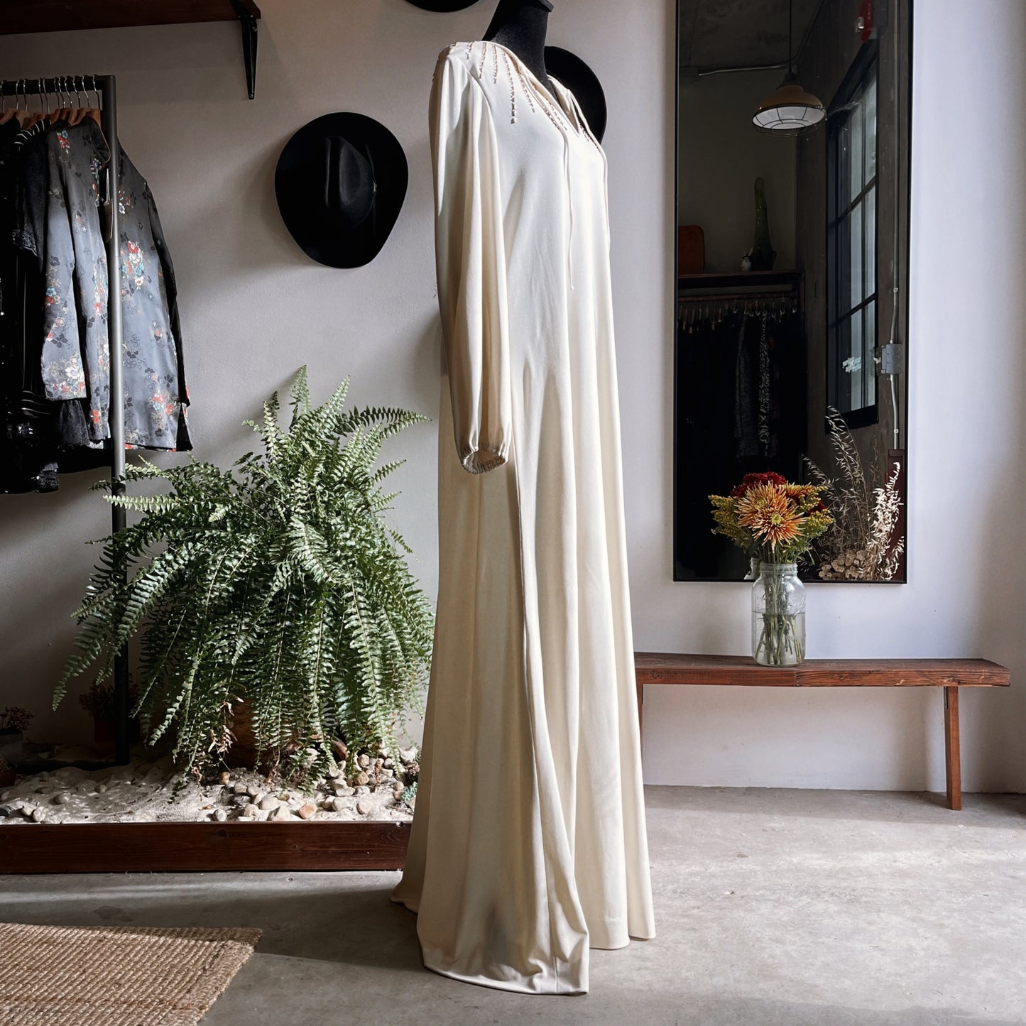 1970s Vintage Nat Kaplan Couture Knit Dress