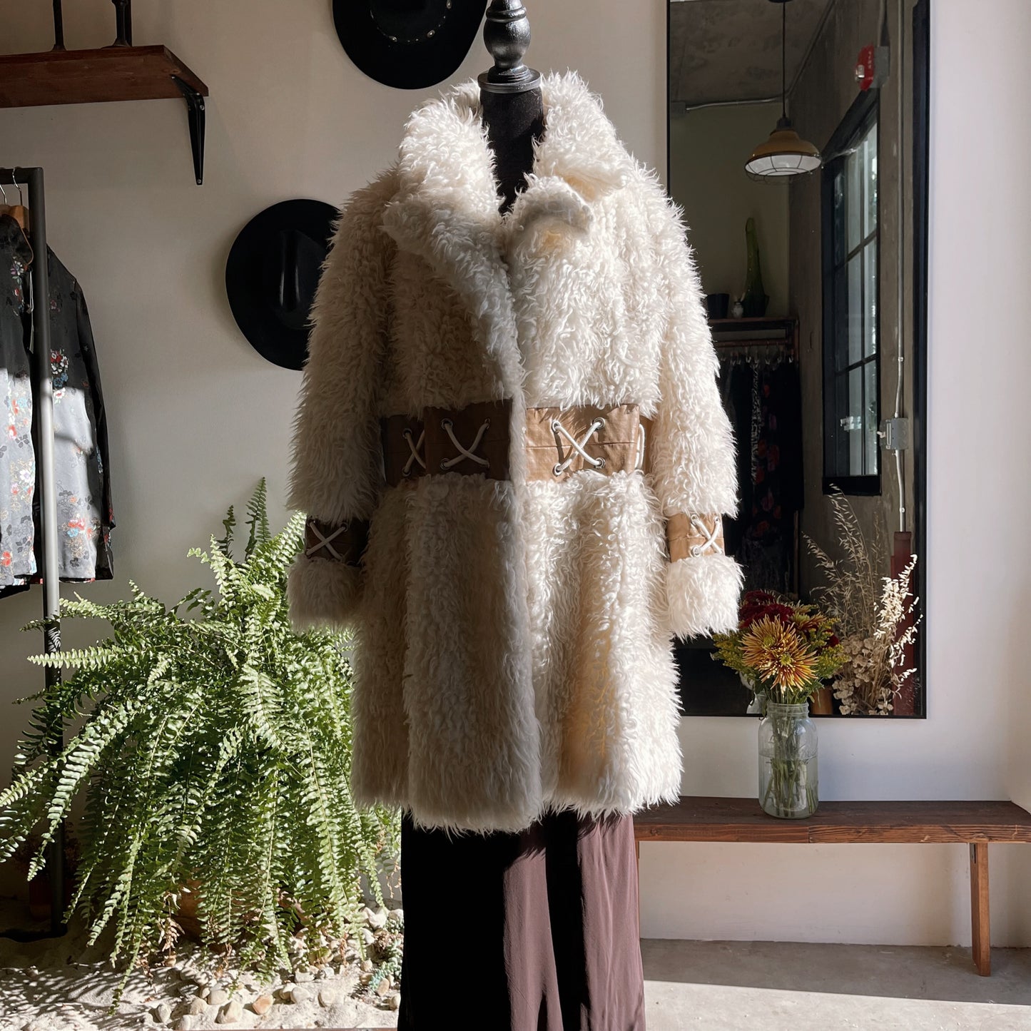 Union Made Vintage Faux Fur Coat