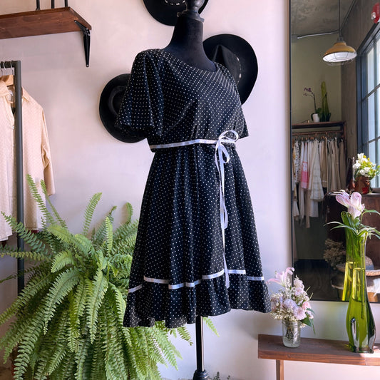 60’s Vintage Swiss Dot Dress