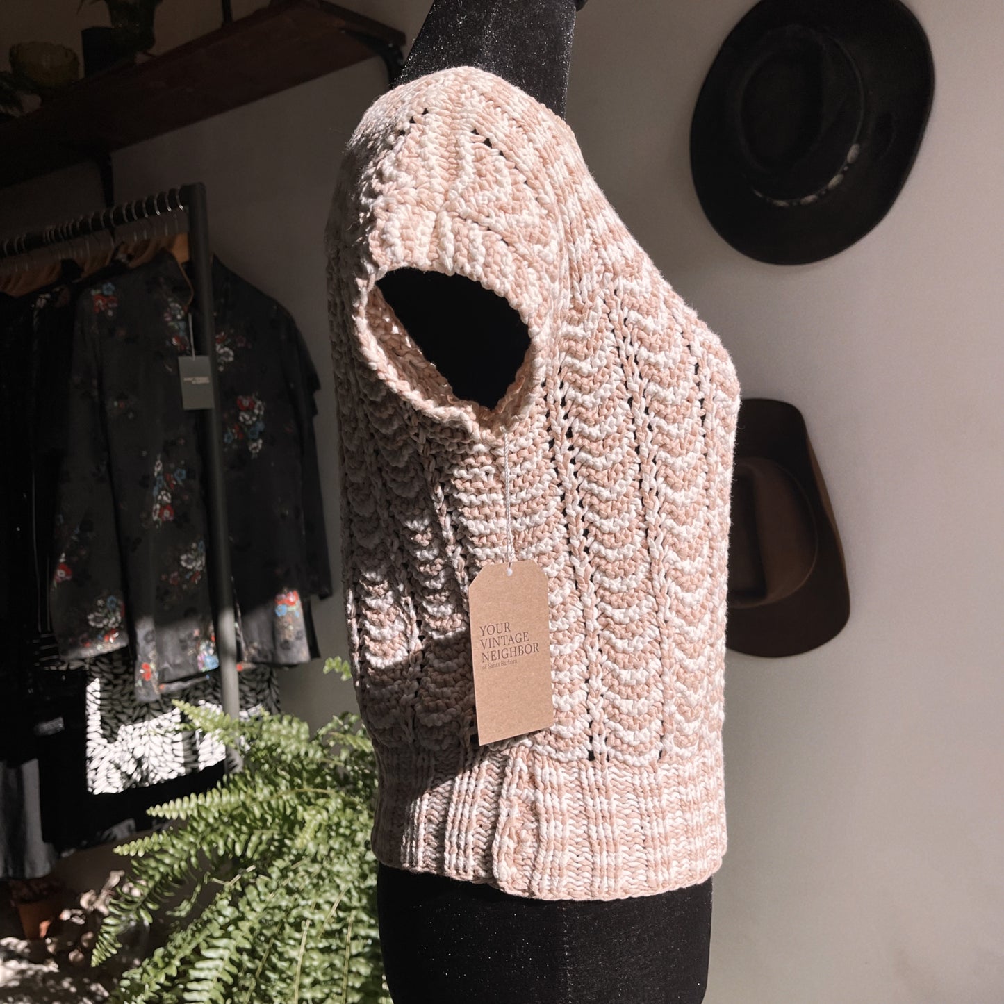 1970s Vintage Givenchy Cotton Knit Top